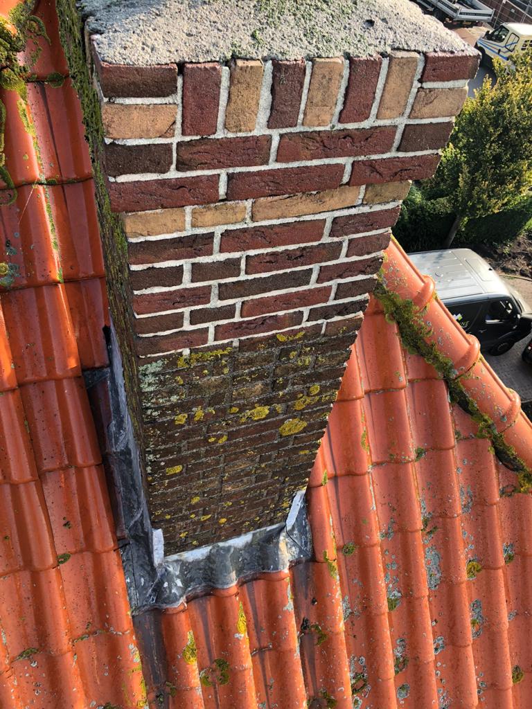 schoorsteen renovatie Oudekerk Ad Amstel
